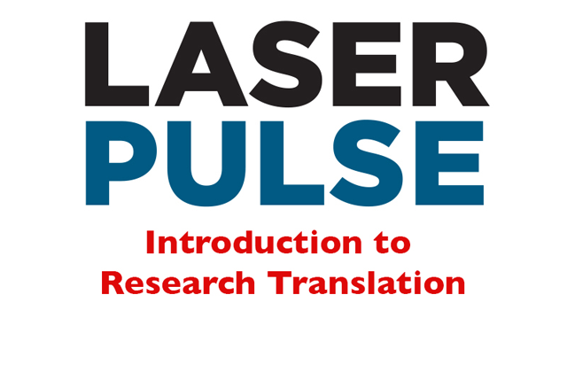 LASER PULSE Introduction to Embedded Research Translation Training
