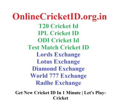 The profile picture for Online Cricket ID Org In