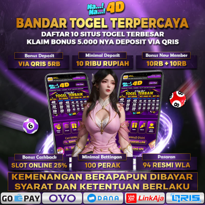 The profile picture for nana4d togel terpercaya